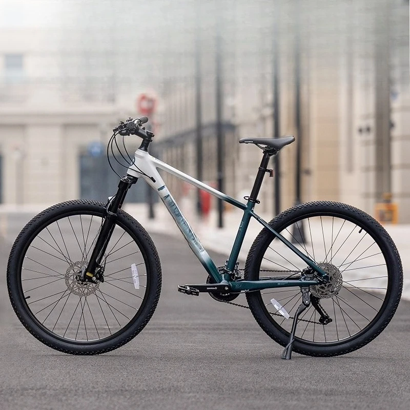 Aluminum alloy mountain bike men's and women's adult student commuting disc brake variable speed bicycle 27.5 inches