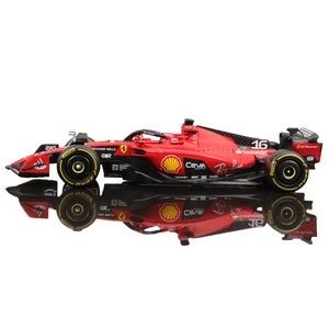 Bburago-F1 Racing Alloy Car Model, 1:24, Scuderia Ferrari-Team, SF23 2023, 1:24, Formel Carlos Sainz, Dascast Toy, 1:24 8 Hauptverkaufsautos Formel 1 - №8