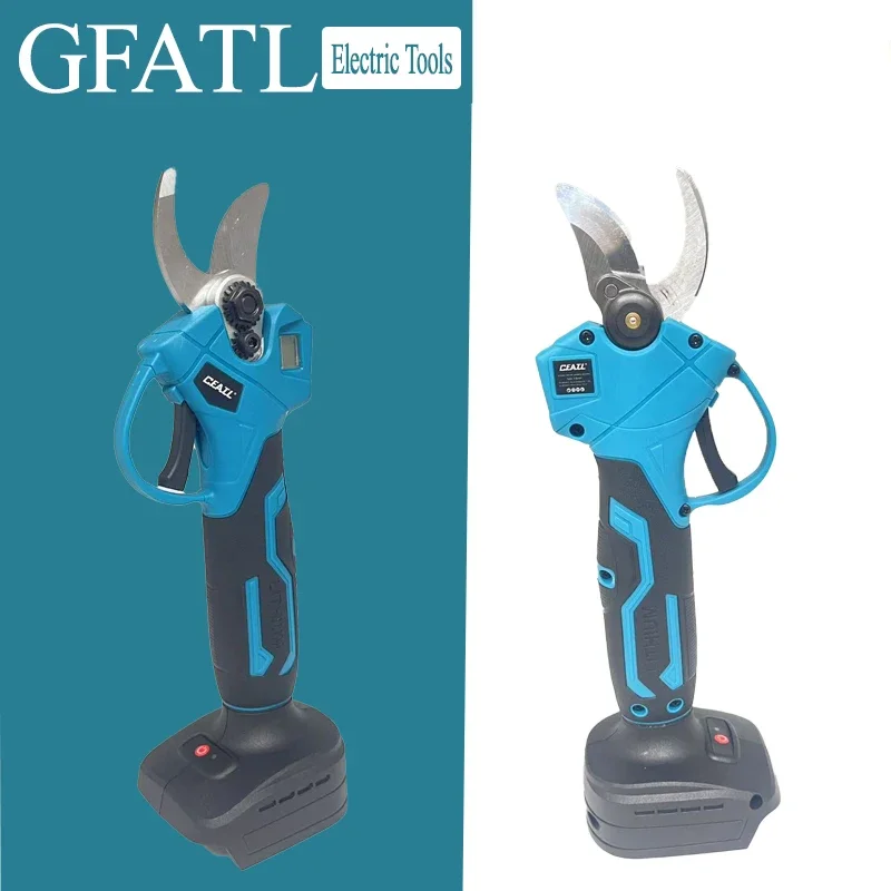 

LED Display Professional Brushless 18V Electric Scissors Trimming Garden Fruit Trees Gardening Tools，for 18V Makita battery