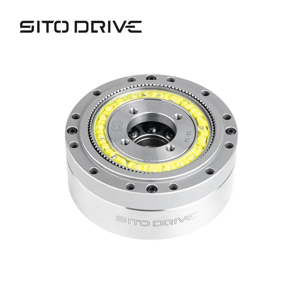 SitoDrive CD-20 Harmonic Reducer CSD-20 High Precision Gearbox Strain Wave Drive for Robotics Satellite BLDC Medical Use