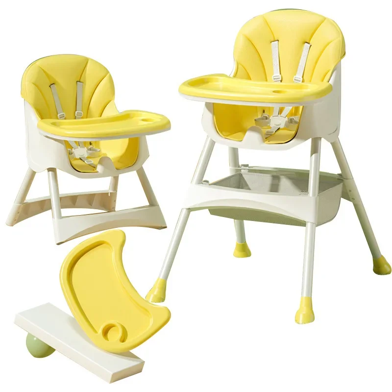 European Style Baby Dining Chair Multifunctional Seat for Household Children's Meals Detachable Seat Children's Dining Chair