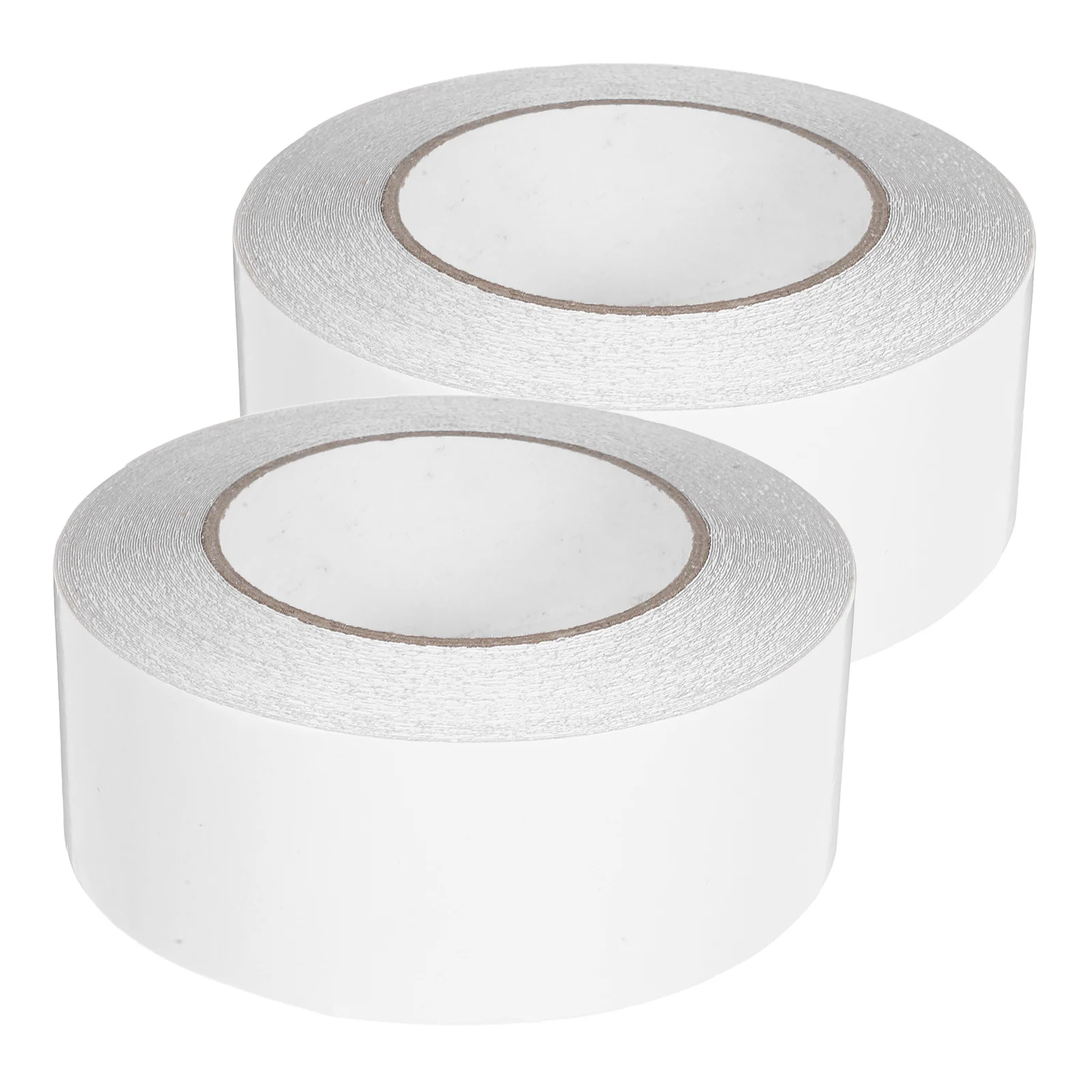 2 Rolls Double Sided Cloth Tape Rugs Fabric Wooden Floor Duct Carpet Fixing Packing Heavy Duty Strong Adhesive Bulk