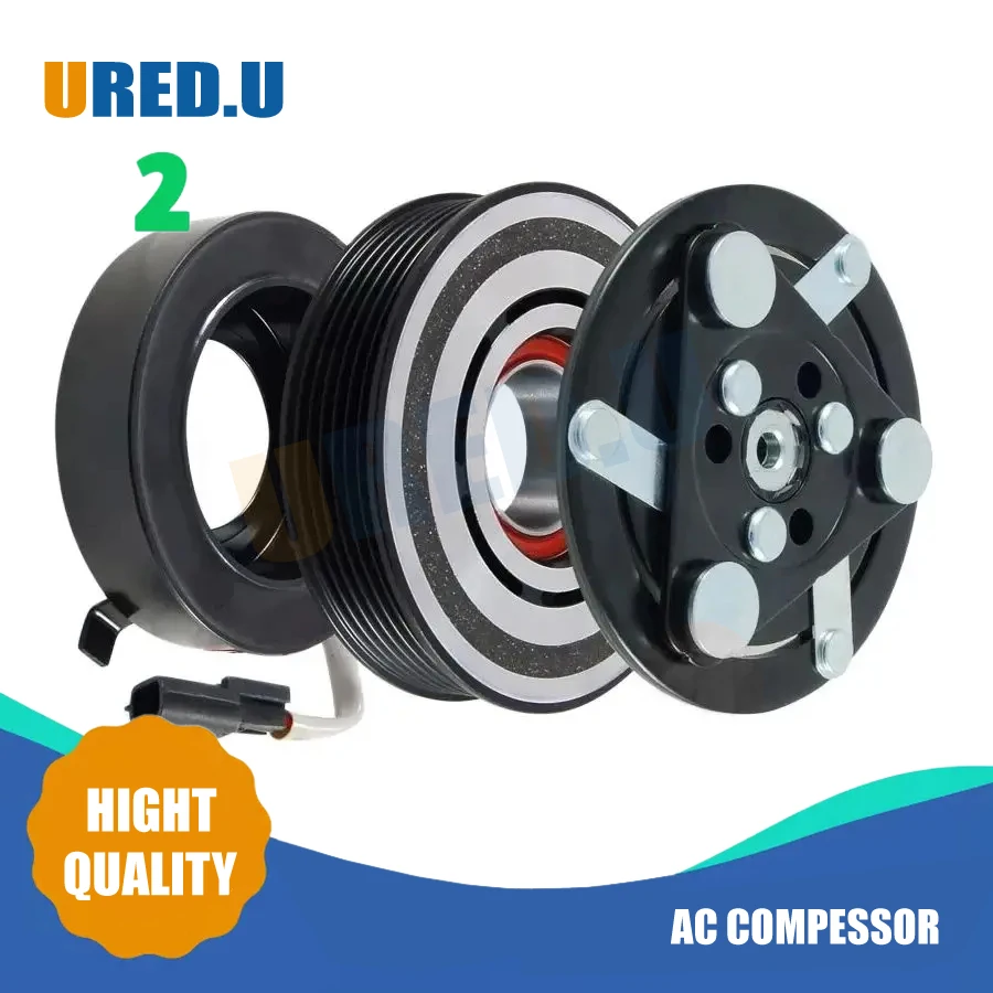 AC A/C Air Conditioning Compressor Magnetic Clutch pulley Set 1684906 1928558 for Mazda 3 for Volvo S40 V50 C30 S60 V60 V40
