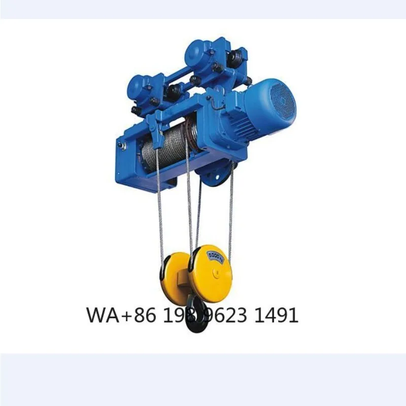

6 Ton Traveling Electric Wire Rope Hoist Industrial Crane for Hotel Construction Warehouse Lifting