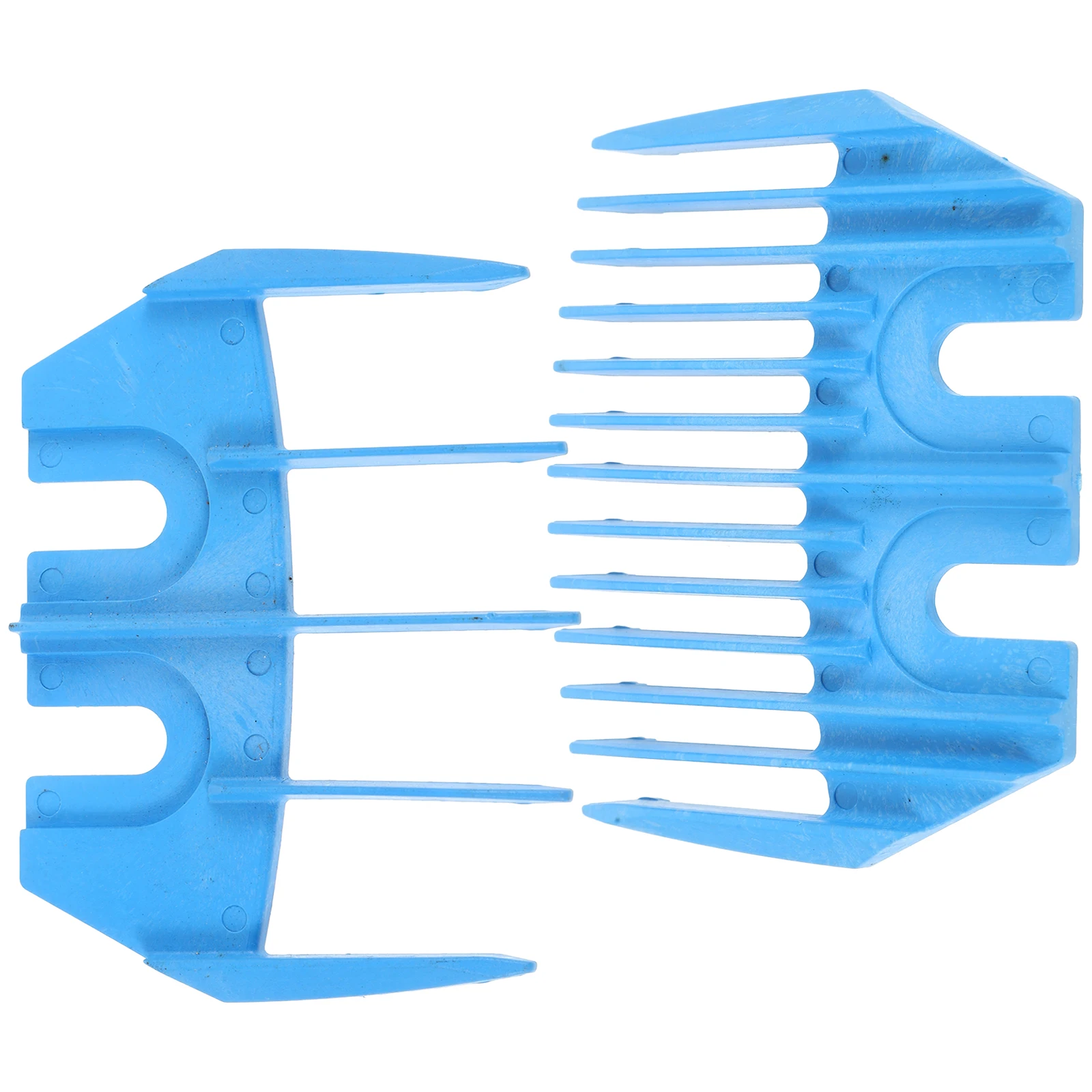 

2pcs Shears 5 Teeth Blue Set 13 Teeth Blue Set Trimming Guide Shaver Grooming Clipper Accessories