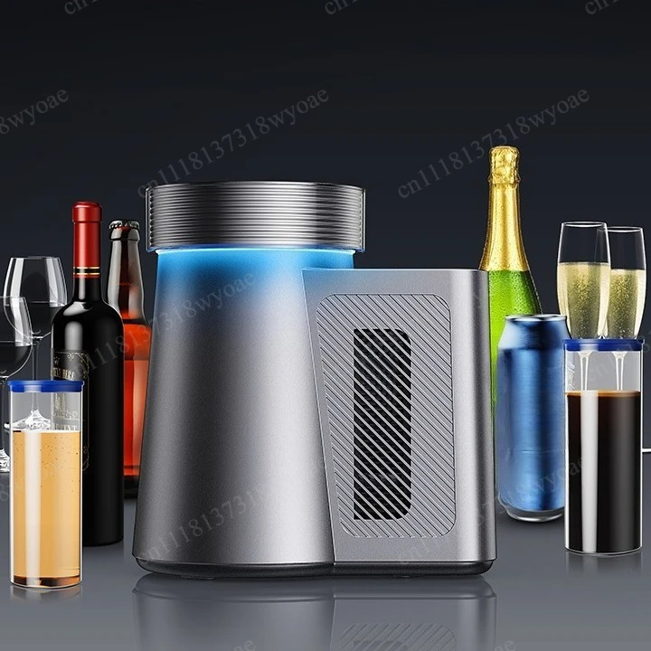 Red wine frozen drinking machine, cabinet, refrigerator