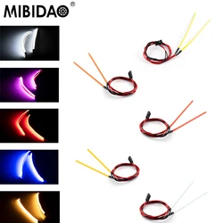 MIBIDAO Car shell light LED Strip Lights Night Spotlight DIY Accessories for 1/10 RC Car Truck Upgrade Decortion Parts