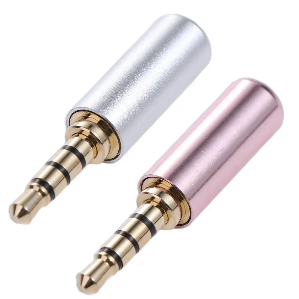 

1pc DIY AUX Earphone Repair Plug Welding Head 3.5mm Audio Connector Headphone Jack Plug 3.5 Jack Adapter 3.5mm Male Plug