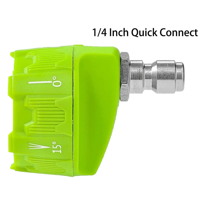 Pressure Washer Spray Nozzle, 6-In-1 Quick Changeover, Power Washer Nozzle With 1/4 Inch Quick Connect, 2500 PSI