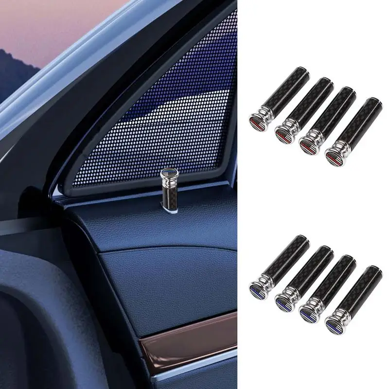 

Auto Inner Door Pull Aluminum Alloy Car Modified Inner Lock Bolts High-quality Carbon Fiber Car Security Doors Lock Knob