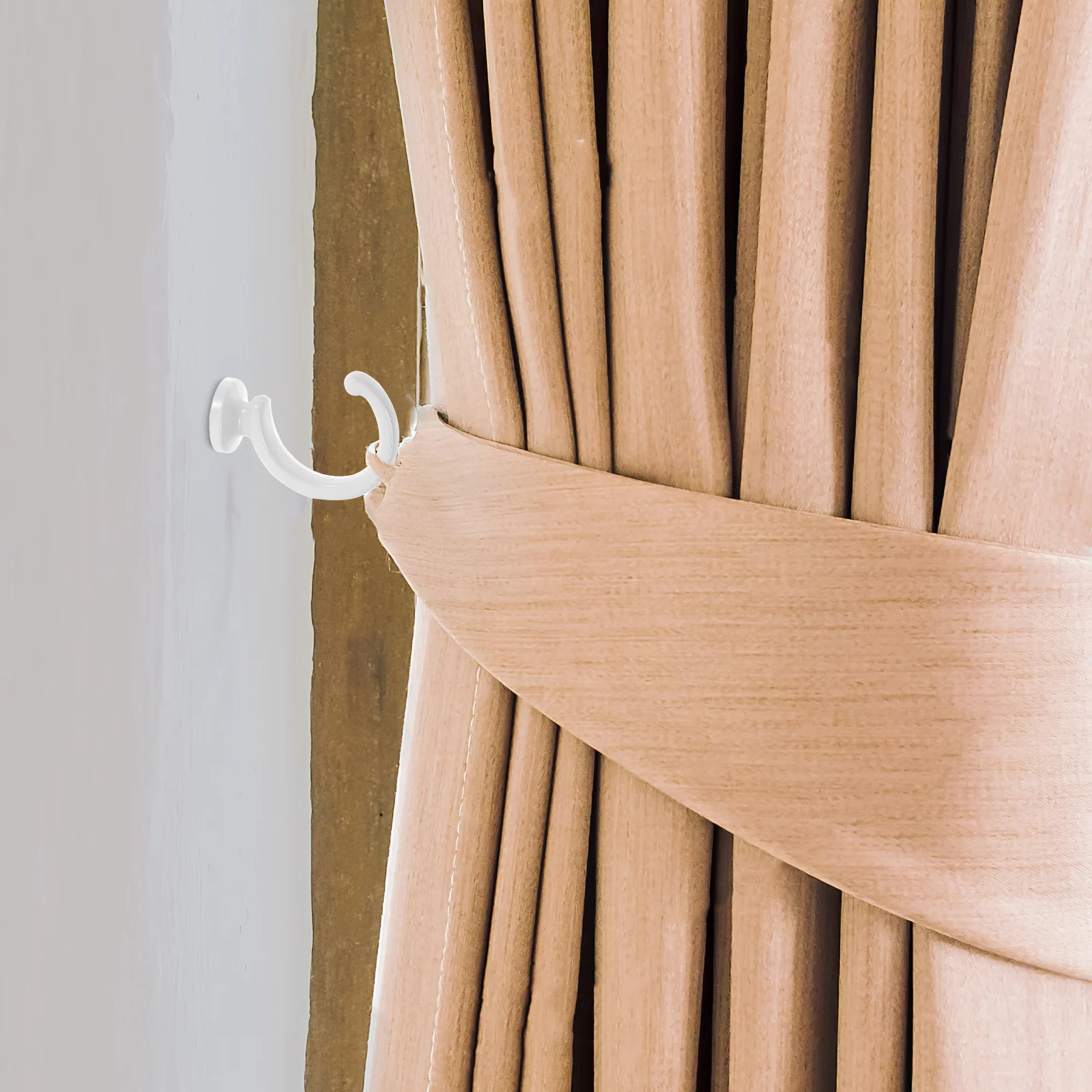 

1 set Zinc Alloy Wall Hooks Multi-Use For Curtains Towels Keys Storage Drapery Tiebacks Curtain Holdbacks Wall Hanging Hooks