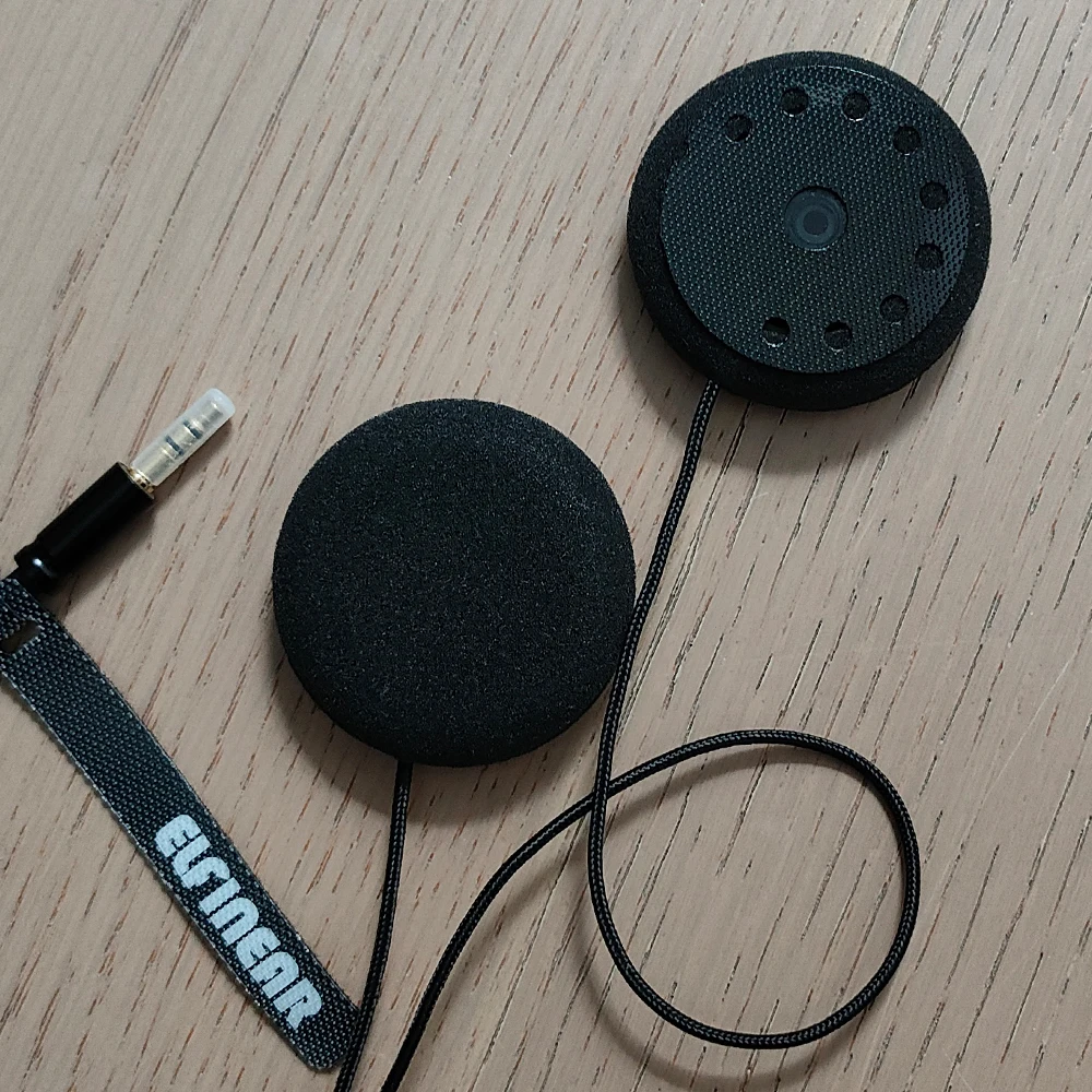 ELFINEAR ACOUSTIX ELITE 45 mm Helmlautsprecher – ultimativer Klang, 3,5 mm AUX, kompatibel mit Cardo-, Sena- und Vimoto-Kommunikatoren – Detail 15