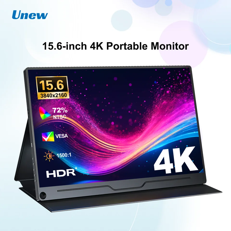 15.6 4K Portable Monitor IPS Gaming Display