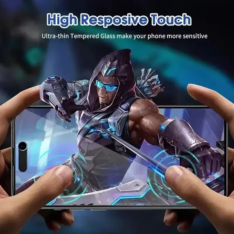 Protector de Pantalla de Privacidad de Cobertura Completa para iPhone 11 12 13 14 15 Pro Max 8 Plus Mejor Vidrio Anti-Espía 8K para iPhone 16 PRO XR XS MAX 6