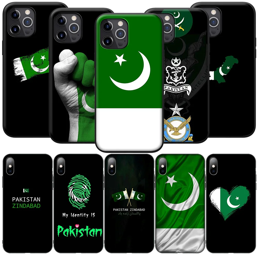 GGT133 Pakistan Flag Case for Samsung Galaxy A01 A02 A03 A03S A10 A10S A20S A30 A30S A50 A50S A70 M02 M21 M31 M51