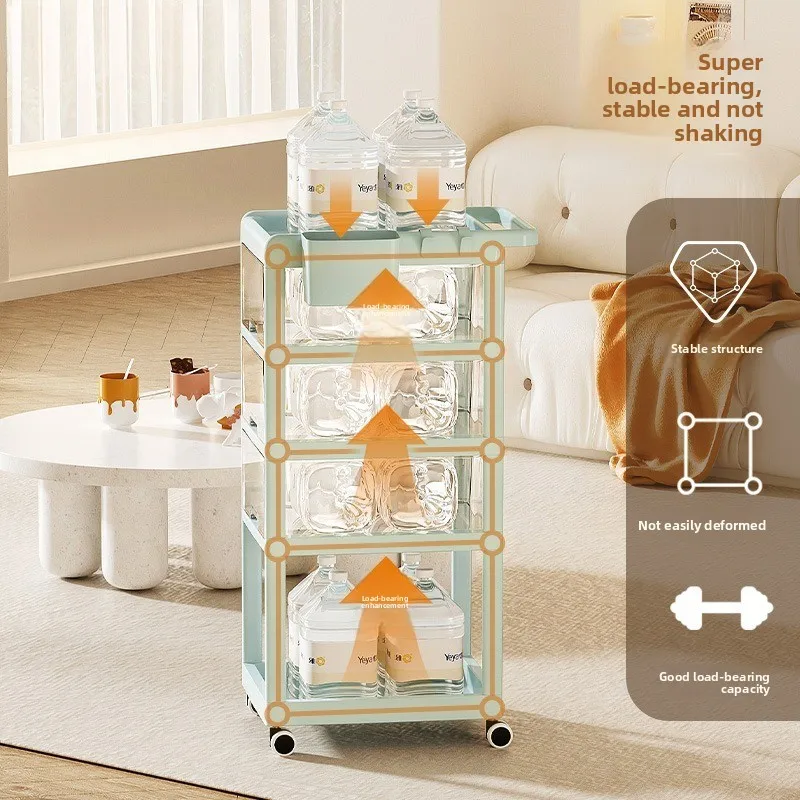 Verplaatsbare baby-opbergwagen - Baby Nursery Drawers recensie en prijs