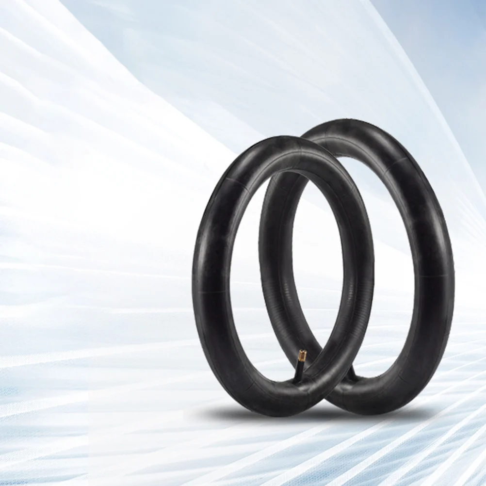 2 قطعة أنبوب إطار دراجة مطاطي عالي الجودة أنبوب ركوب الدراجات الاحترافي سهل التركيب والحمل للرياضات الخارجية والإطارات الداخلية