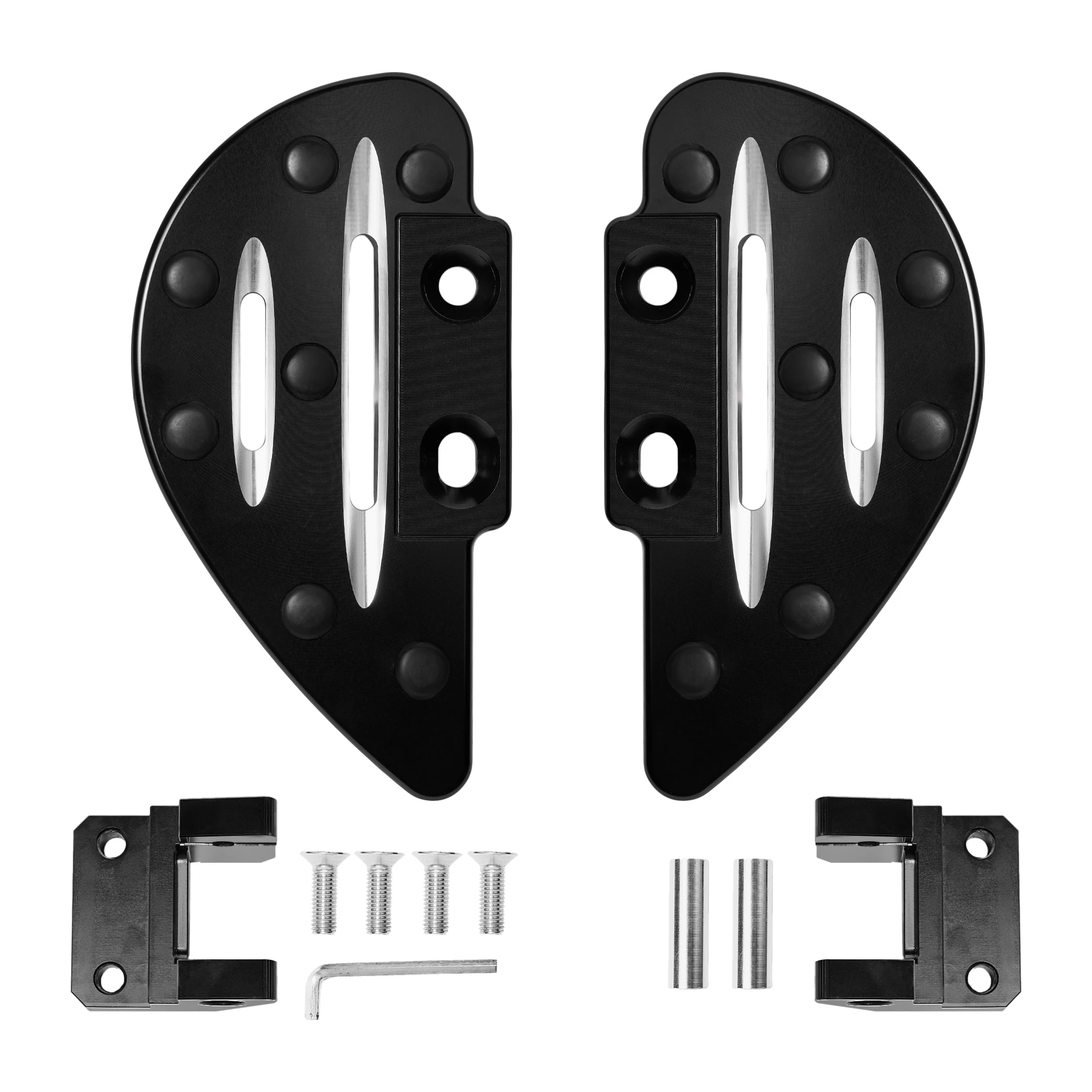 

Passenger Water Drop F3 Rider Aluminum Floorboards Foot Rest Footboards for Can Am Spyder F3 F3-S F3-T 2015+ ATV Accessories