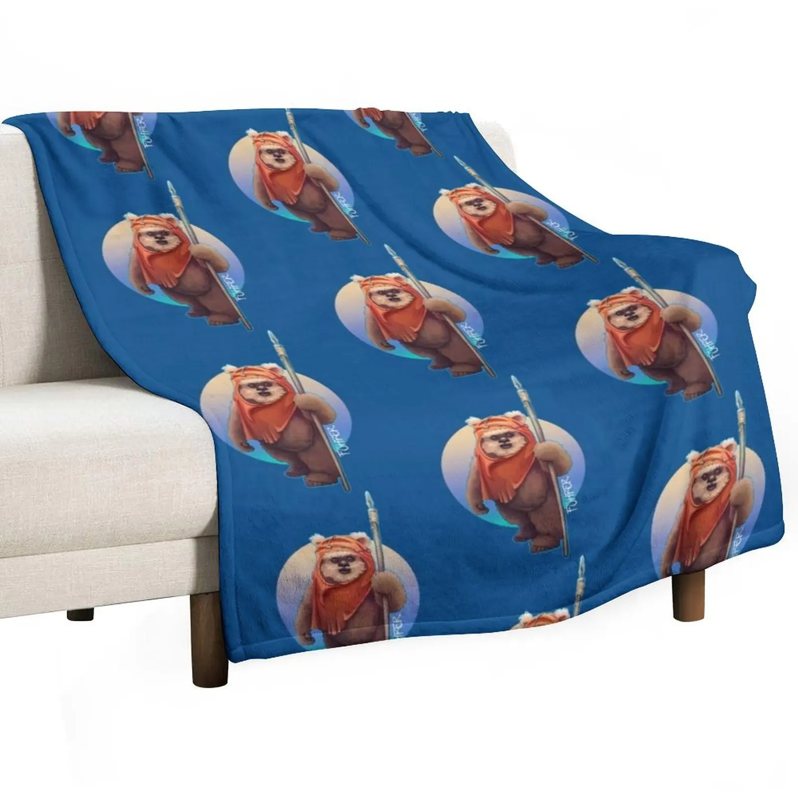 Ewok Throw Blanket Long Lasting Soft Plush Blanket for Daily Use