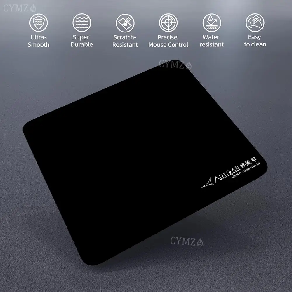 ARTISAN FX Zero Mauspad, Gaming-Pad, rutschfest, langlebig, genähter Rand, Gaming-Zubehör, 40 x 45 cm, handwerklich hergestelltes E-Sport-Spiel-Mauspad