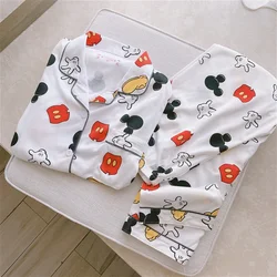 New Women's Summer Breathable Soft Cartoon Casual Short Sleeve Pants Thin Cute Home Clothes Set