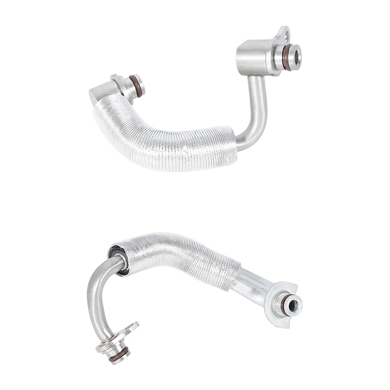 

2PCS Radiator Coolant Water Hose From Expansion Tank For BMW- 320I 328I 428I 528I X3 X4 X5, Left & Right