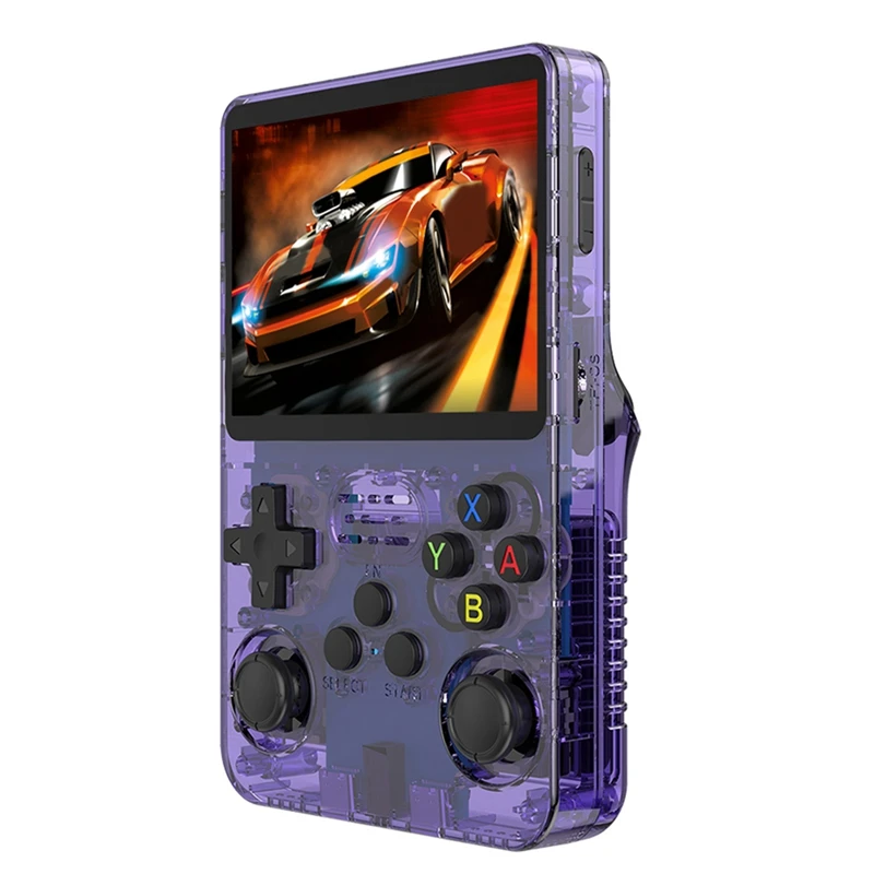 

R36S Retro Handheld Video Game Console Linux System 3.5 Inch IPS Screen Portable Pocket Video Player 128GB Games