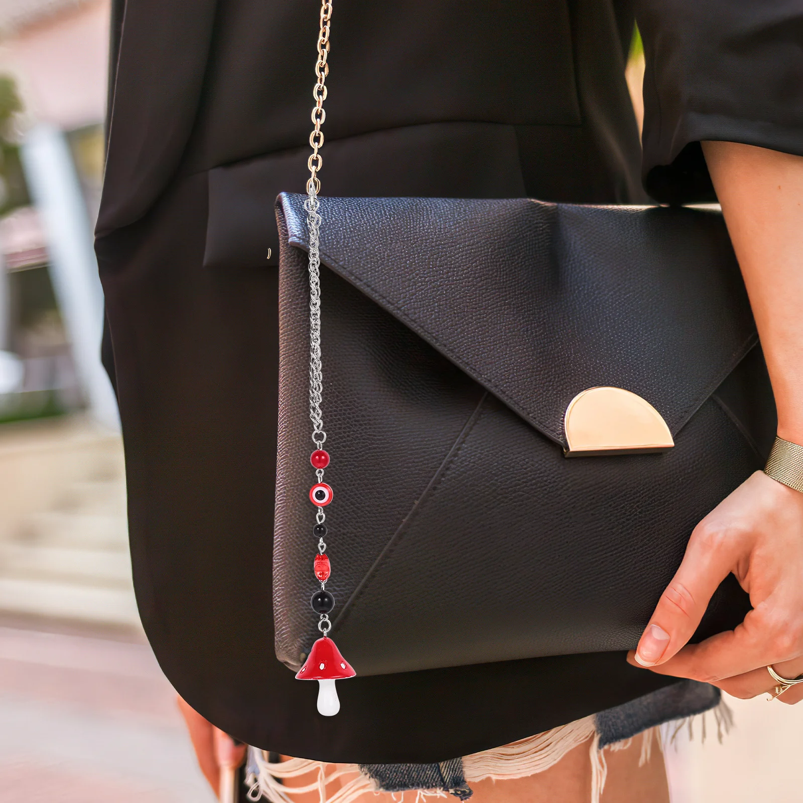 

1pcs Home Mushroom Pendant Decoration Unique Hanging Ornament For Home Wall Window Door Car Decor Room Charm Craft Gift