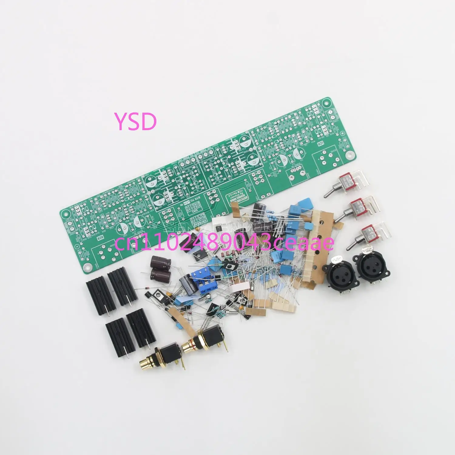 HiFi Audio RCA BAL Balance Input Switch Board With Bridging Function For BRYSTON 28B & 4BSST Sound