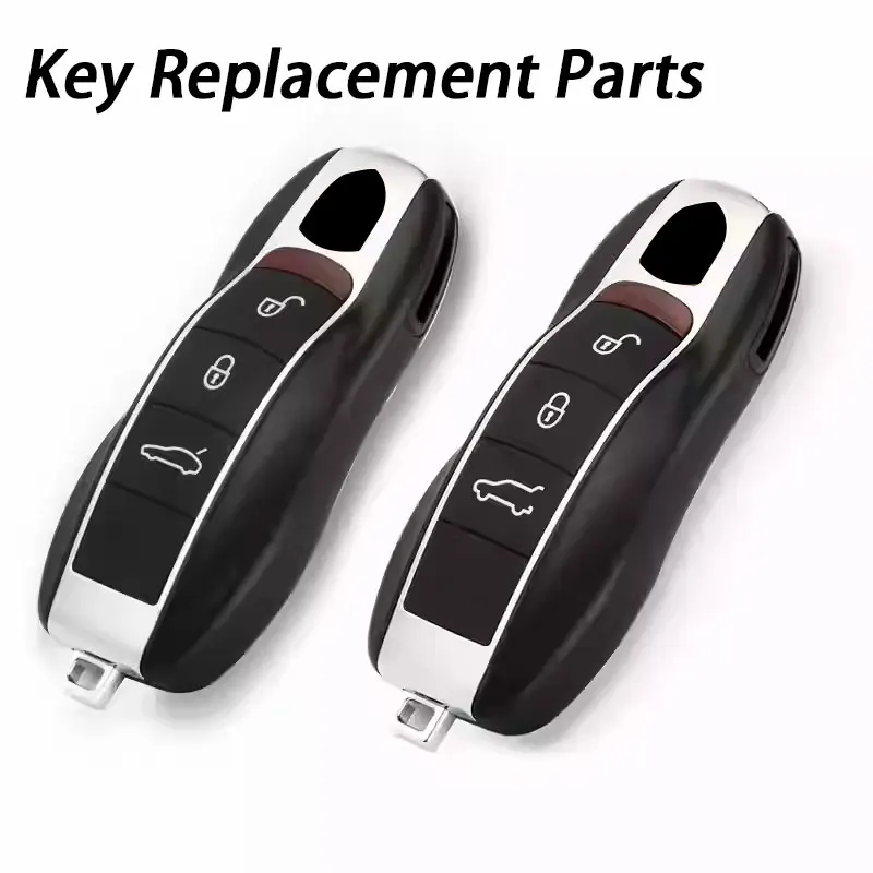 

Car Key Case Housing Remote Control Modification Replace Shell Deputy Factory For Porsche Cayenne Macan Panamera 718 Boxster 911