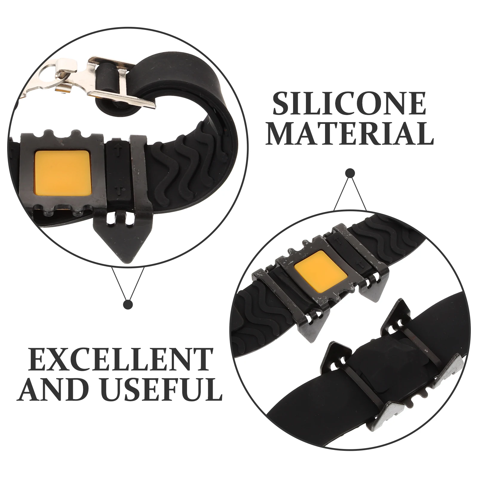

Hiking Boots Crampon Shoe Covers Ice Grippers Non-slip Anti-slip Cleats for Winter