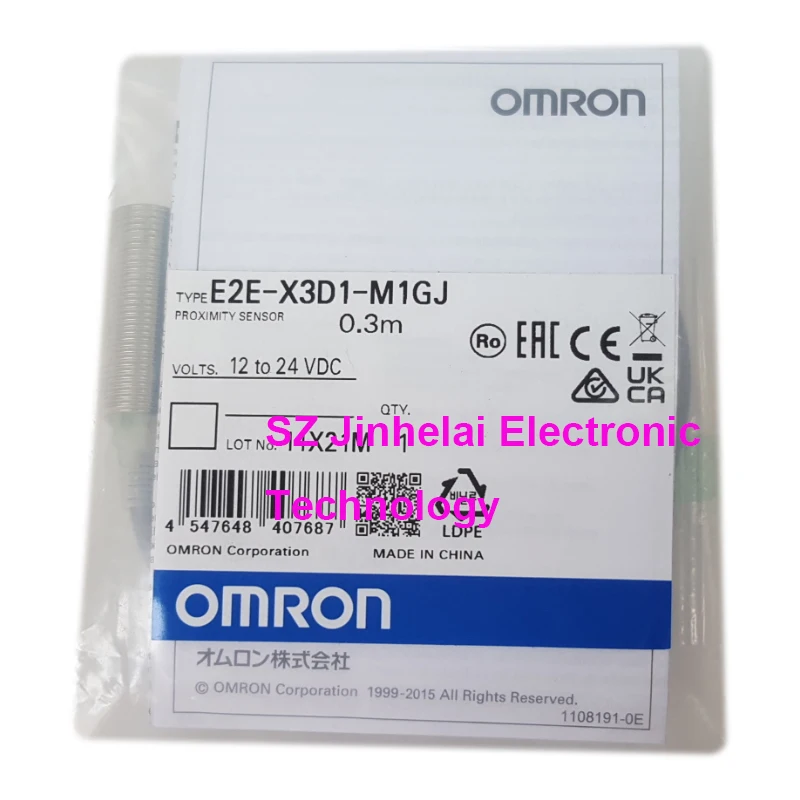 100% New and Original Omron Proximity Switch Sensor E2E-X2D1 X3D1 X7D1 -M1GJ -Z 0.3M