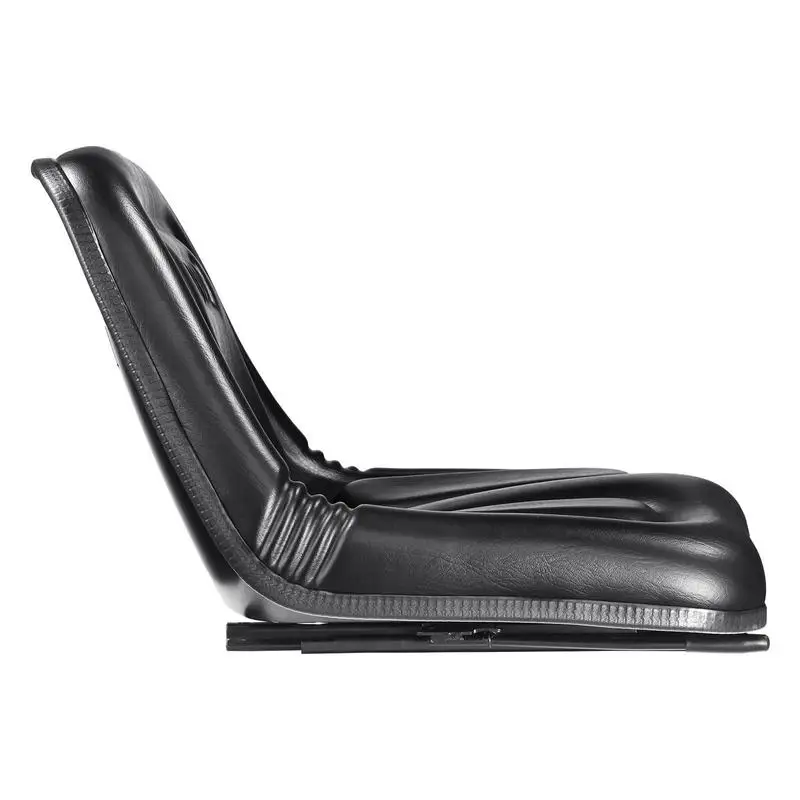 Siège de tracteur universel en cuir synthétique PVC et mousse de polyuréthane. Siège de tracteur avec trous de drainage et micro-interrupteur de sécurité. Siège conducteur, siège individuel, fente de 160 à 340 mm.