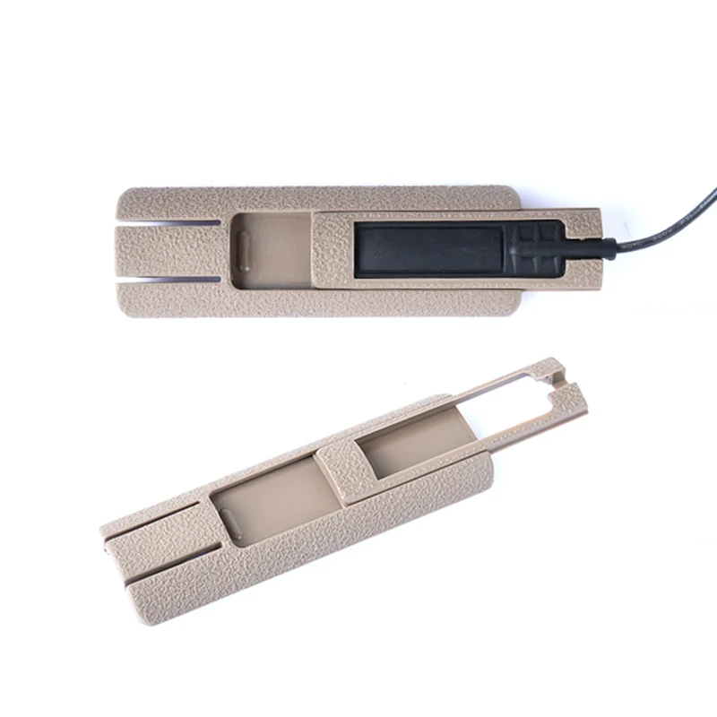 Tactical Airsoft SCAR Pocket Panel Remote Switch with DBAL PEQ Toy Gun Laser Sight M300 M600 Flashlight 20mm Rail Accessories