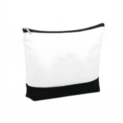 Bolsa de cosméticos multiusos en blanco para sublimación con cordón de cremallera, bolsa de bolígrafo, recuerdo de boda, gran capacidad para impresión de transferencia de calor