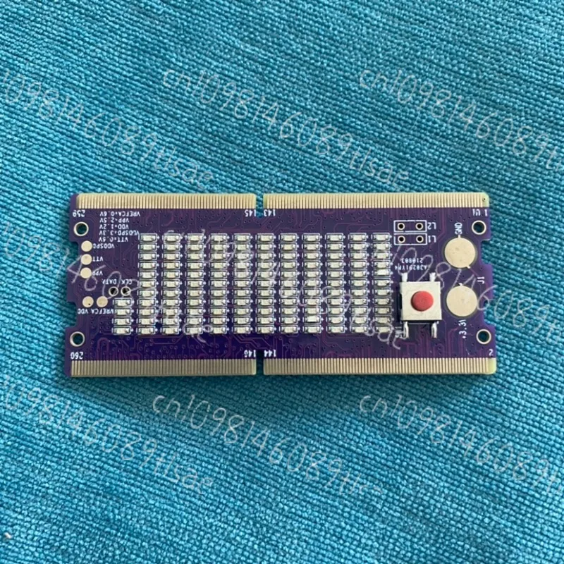 Testeur de fente mémoire DDR4 double USB avant et arrière pour le diagnostic de la carte mère d'ordinateur portable