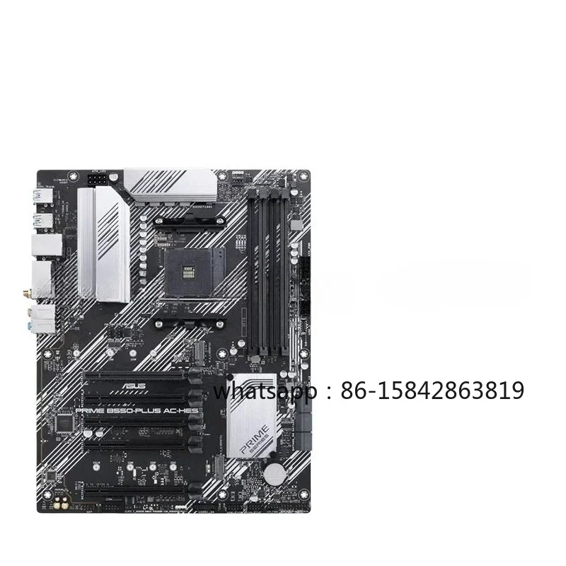 Tarjeta Madre ASUS PROART B550 PLUS AM4, Compatible con DDR4, HDMI/DP, Doble M.2, para Ryzen 5 5600G