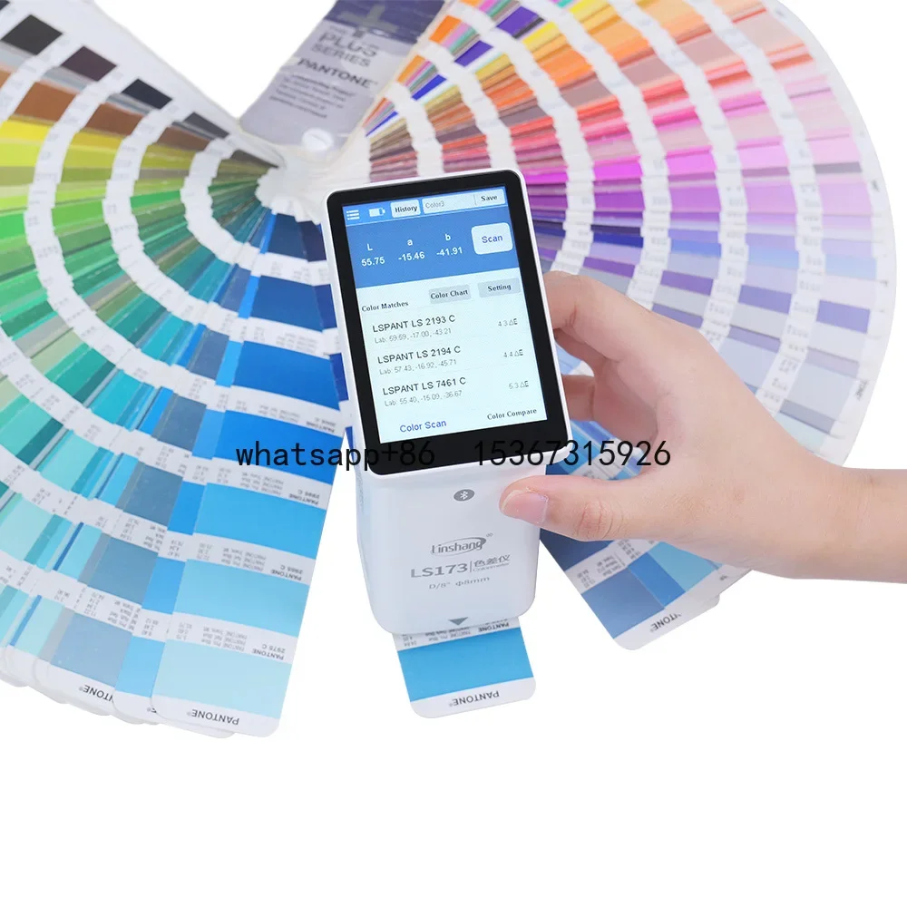 LS173 D/8 Digital Colormeter Portable Colorimeter Price Paint Color Meter Handheld RGB Colorimeter for Color Measurement