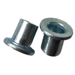 Bushing Spacers Bearing Bushing 50pcs Bushing Spacers Center Bearing Bushing Metal Roller Wheels Accessories Silver