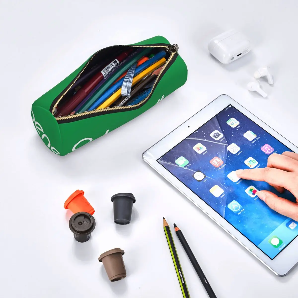 United Colors Of Benetton Pencil Cases Pen Holder Cylinder Pen Box Pencil Bag for Boys Girls Gifts view 6