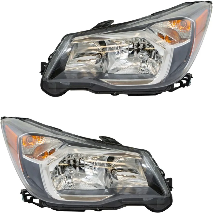 

Комплект фар в сборе из 2 предметов со стороны водителя и пассажира, совместимый с Subaru Forester 20142016, улучшенная яркость и D