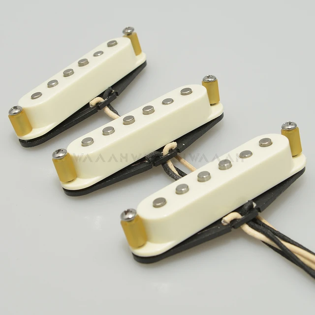Handwound Alnico 5 Hot Texas Blues ST Pickup Set SSS FD Style for 