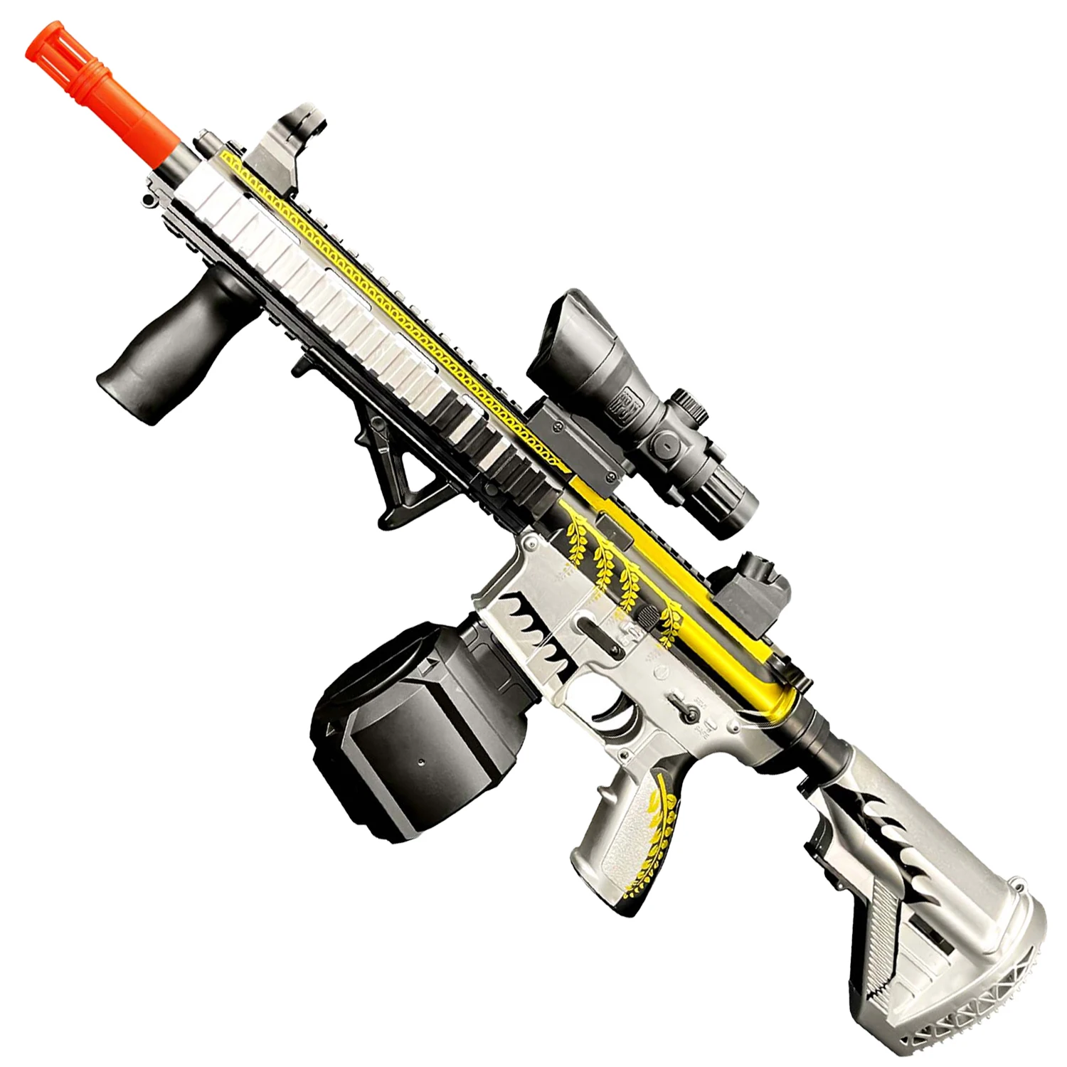 Electric Gel Ball Toy Gun Automatic Shooting Toy Gel Ball Toy Gun Shooting Game Outdoor Activities (Bullets Not Included)