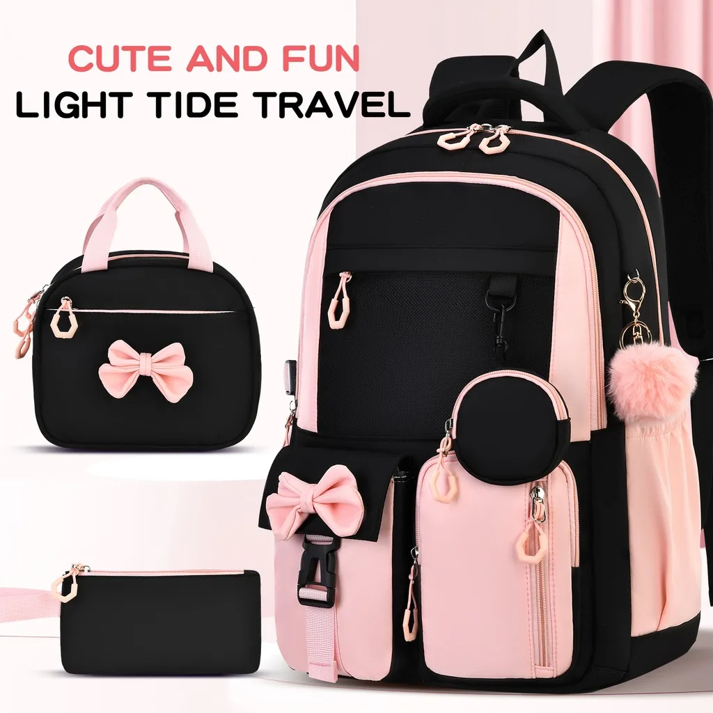 student-backpack-water-resistant-pencil-pouch-school-bags-lightweight-3-piece-school-bag-set-for-middle-school-students-daily