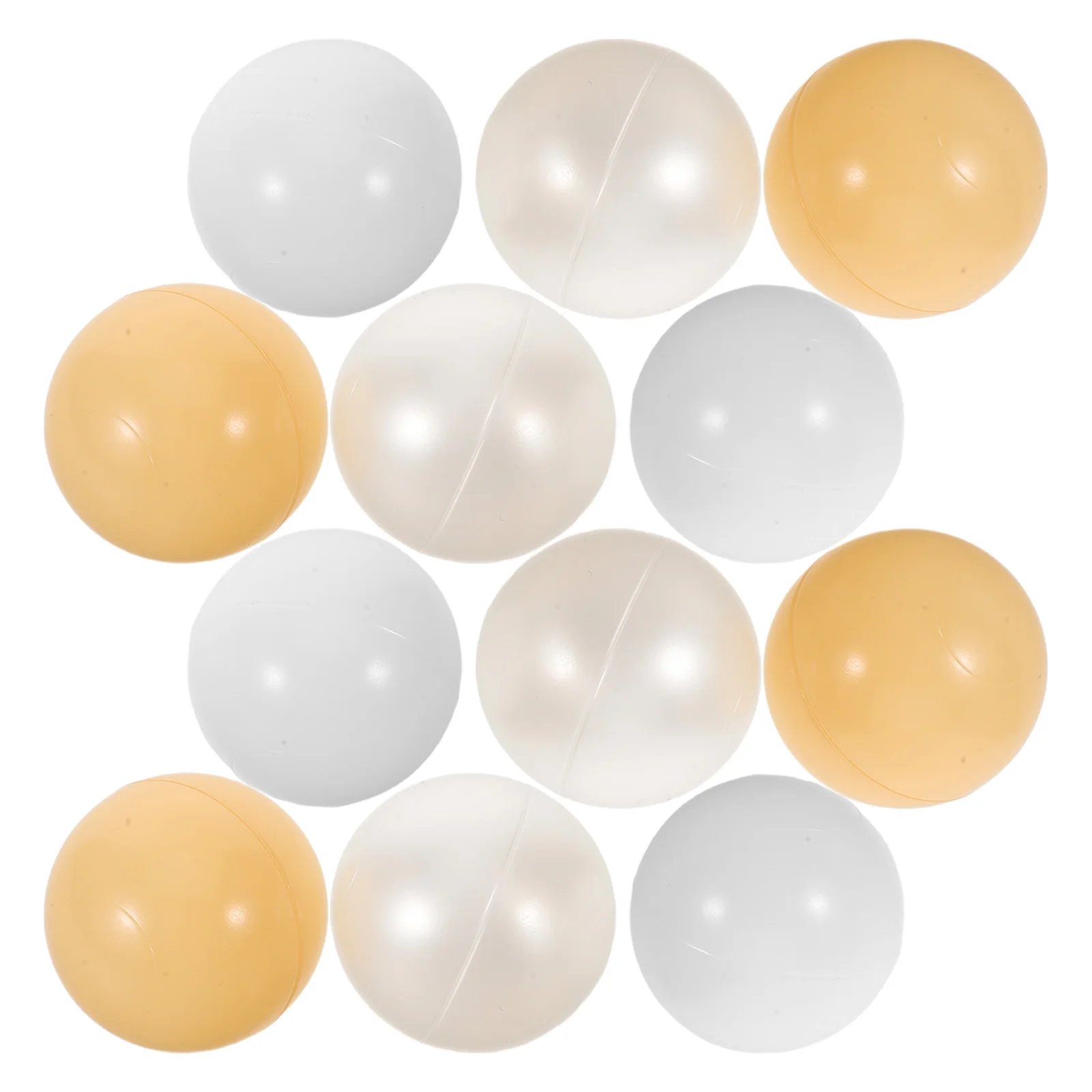 100Pcs Ocean Balls Colorful Plastic Play Tent Balls Crush Proof Baby Pool Accessories Birthday Party Bag Fillers Toddler Playpen