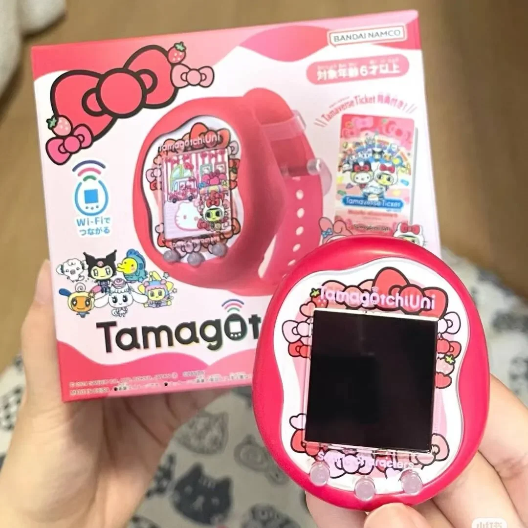 Original Tamagotchi Uni Angel Devil Uni Tama Wifi Electronic Pet Machine Children'S Watch Gaming Networking Game Console