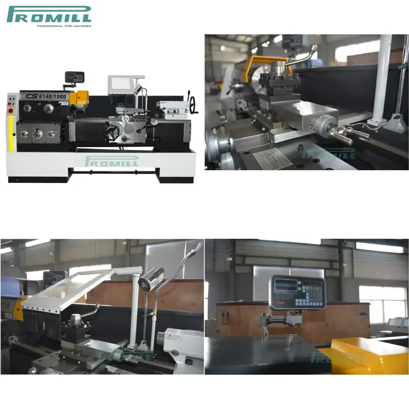 HCY Multi-Functional CS6266C Horizontal Gap Bed Lathe Machine Manual Lathe for Metal