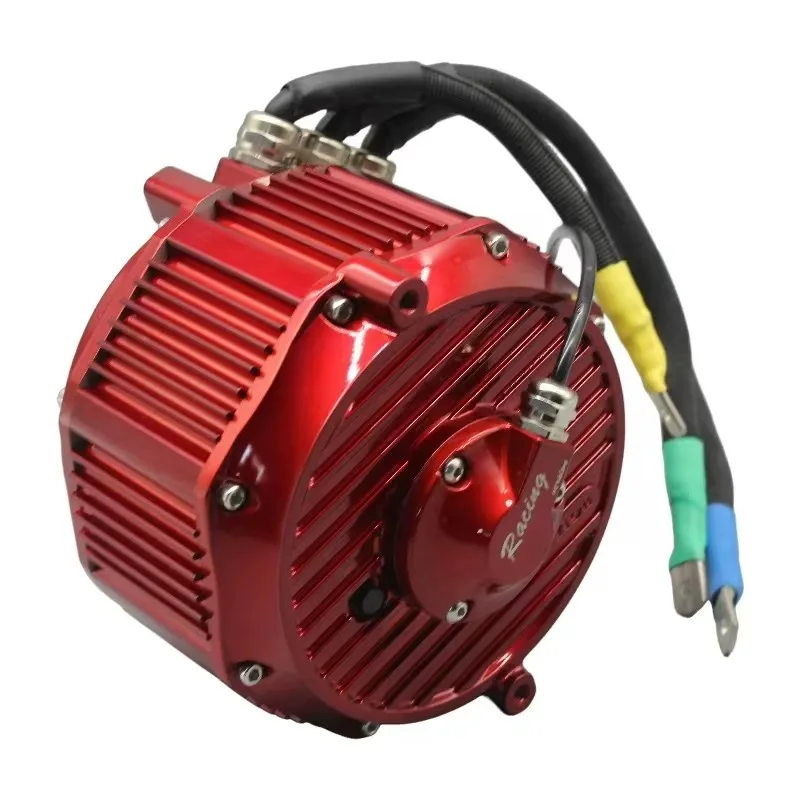 High Efficiency 96V 20KW  DC Brushless Motor BLDC Mid Mounting Motor