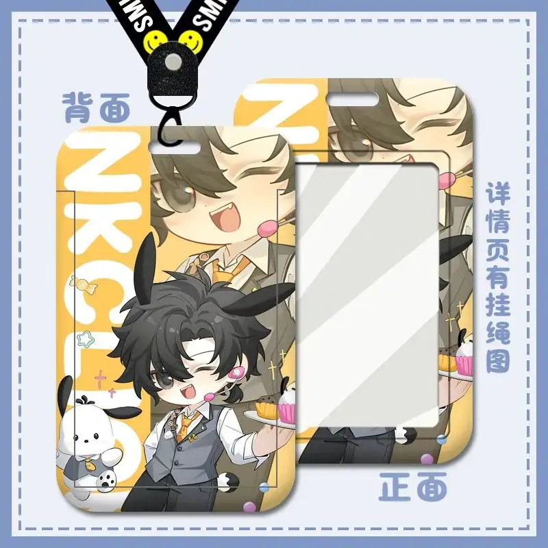 الوريد فيليكس ليو شياو تشارلز غطاء بطاقة أنيمي المفاتيح رابط انقر حافلة مفتاح سلسلة للنساء موضة الاكريليك سيارة كيرينغ قلادة