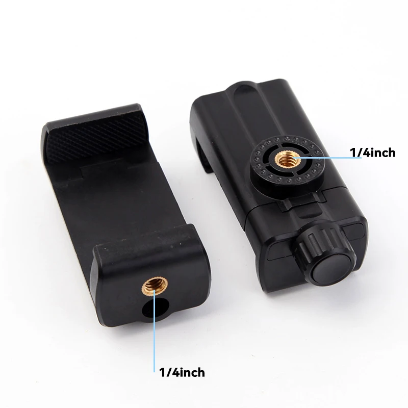 Universal Phone Holder Clamp Smartphone Clip Holder Mount Bracket Phone Tripod Adapter Mount For iPhone Samsung Galaxy